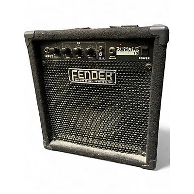 Used Fender Rumble 15 15W 1X8 Bass Combo Amp