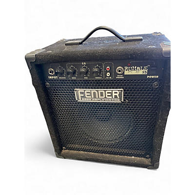 Used Fender Rumble 15 15W 1X8 Bass Combo Amp