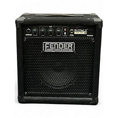 Used Fender Rumble 15 15W 1X8 Bass Combo Amp