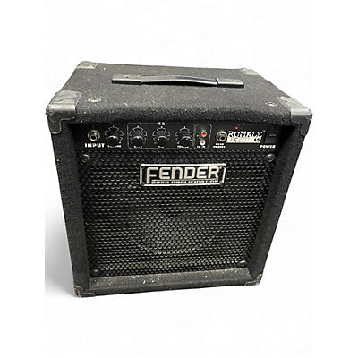 Used Fender Rumble 15 15W 1X8 Bass Combo Amp