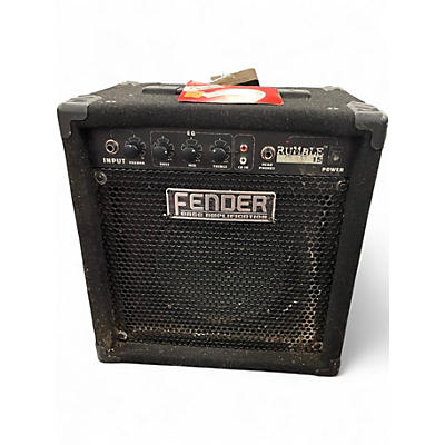 Used Fender Rumble 15 15W 1X8 Bass Combo Amp