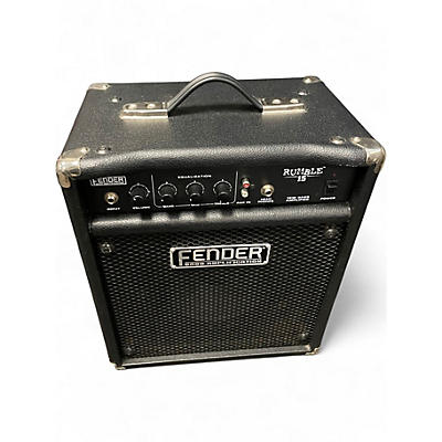 Used Fender Rumble 15 15W 1X8 Bass Combo Amp