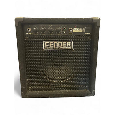 Used Fender Rumble 15 15W 1X8 Bass Combo Amp