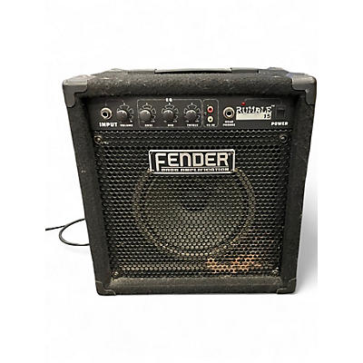 Used Fender Rumble 15 15W 1X8 Bass Combo Amp