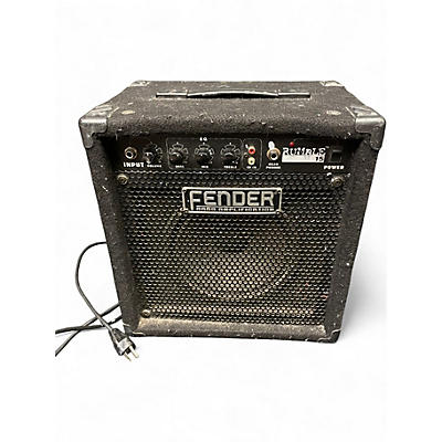 Used Fender Rumble 15 15W 1X8 Bass Combo Amp