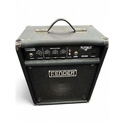 Used Fender Rumble 15 15W 1X8 Bass Combo Amp