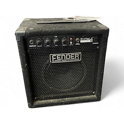 Used Fender Rumble 15 15W 1X8 Bass Combo Amp
