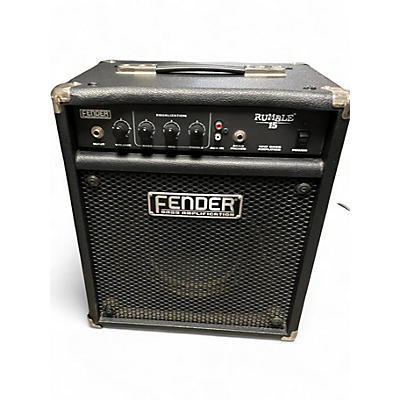 Used Fender Rumble 15 V2 15W 1X8 Bass Combo Amp