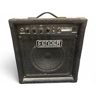 Used Fender Rumble 15 V2 15W 1X8 Bass Combo Amp