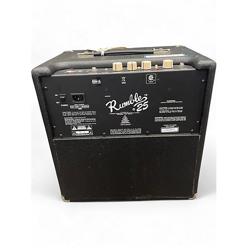 Used Fender Rumble 25 25W 1x8 Bass Combo Amp