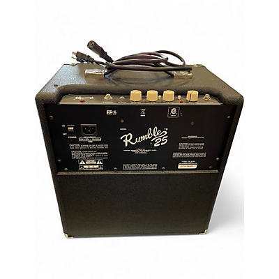 Used Fender Rumble 25 25W 1x8 Bass Combo Amp