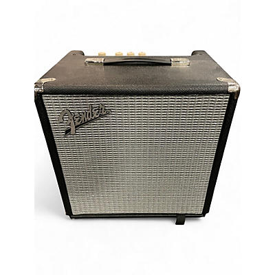 Used Fender Rumble 25 25W 1x8 Bass Combo Amp