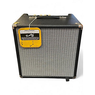 Used Fender Rumble 25 25W 1x8 Bass Combo Amp