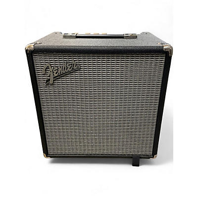 Used Fender Rumble 25 Bass Combo Amp