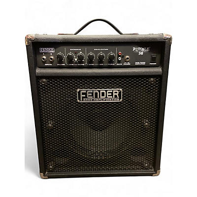 Used Fender Rumble 30 30W 1x10 Bass Combo Amp
