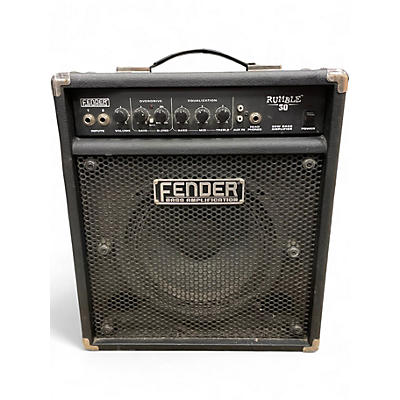 Used Fender Rumble 30 30W 1x10 Bass Combo Amp
