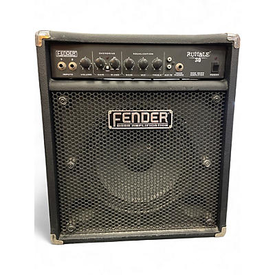 Used Fender Rumble 30 30W 1x10 Bass Combo Amp