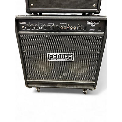 Used Fender Rumble 350 350W 2x10 Bass Combo Amp