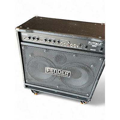 Used Fender Rumble 350 350W 2x10 Bass Combo Amp