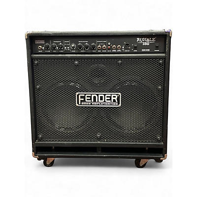 Used Fender Rumble 350 350W 2x10 Bass Combo Amp