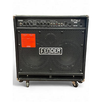 Used Fender Rumble 350 350W 2x10 Bass Combo Amp