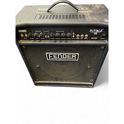 Used Fender Rumble 75 75W 1x12 Bass Combo Amp