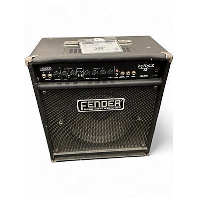 Used Fender Rumble 75 75W 1x12 Bass Combo Amp