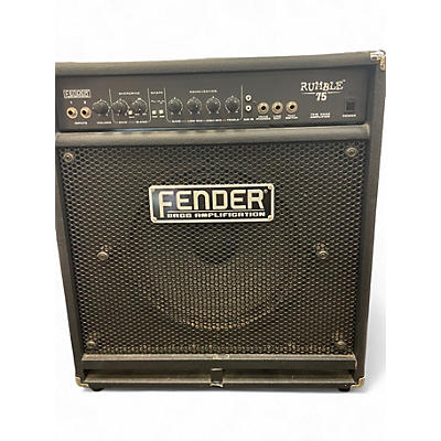 Used Fender Rumble 75 75W 1x12 Bass Combo Amp