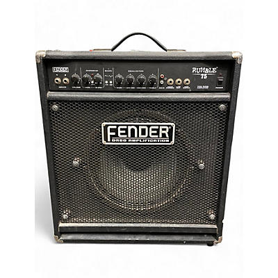 Used Fender Rumble 75 75W 1x12 Bass Combo Amp