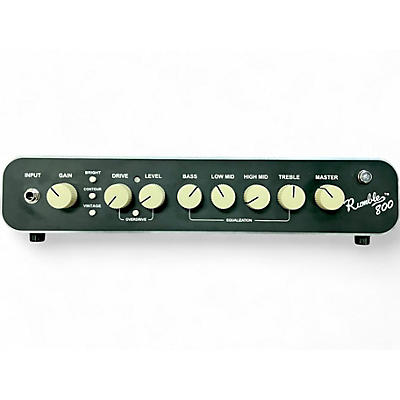 Used Fender Rumble 800 Bass Amp Head