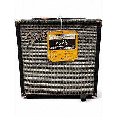 Used Fender Rumble V3 15w 1x8 Bass Combo Amp