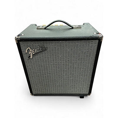 Used Fender Rumble V3 25w 1x8 Bass Combo Amp