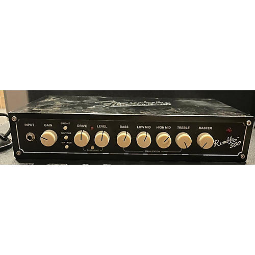 Fender Used Fender Rumble V3 500W Bass Amp Head