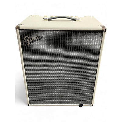 Used Fender Rumble V3 500W Ivory Bass Combo Amp