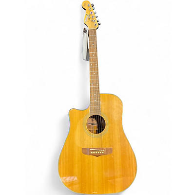 Used Fender SAN MIGUEL Natural Acoustic Guitar