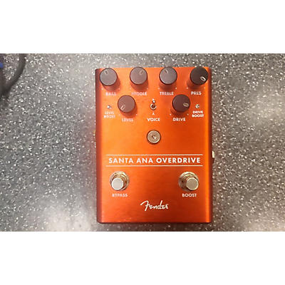 Used Fender SANTA ANA OVERDRIVE Effect Pedal