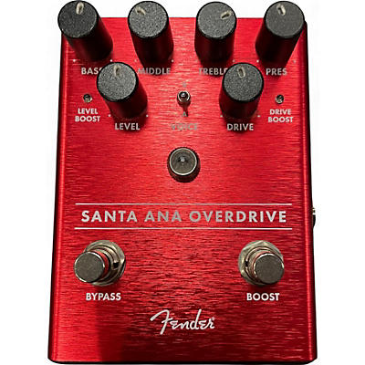 Fender Used Fender SANTA ANA OVERDRIVE Effect Pedal