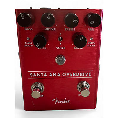 Used Fender SANTA ANA OVERDRIVE Effect Pedal