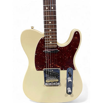 Used Fender SHOWCASE TELECASTER WHITE PEARL Solid Body Electric Guitar