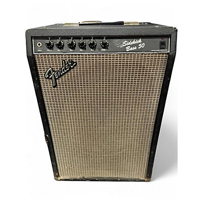 Used Fender SIDEKICK BASS 50 Bass Combo Amp