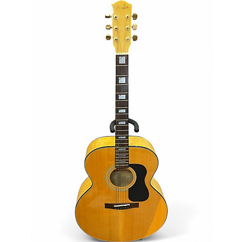Used Fender SJ-65S Natural Acoustic Guitar Natural
