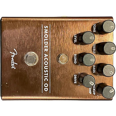 Fender Used Fender SMOLDER ACOUSTIC OD Effect Pedal