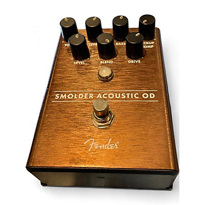 Used Fender SMOLDER ACOUSTIC OD Effect Pedal