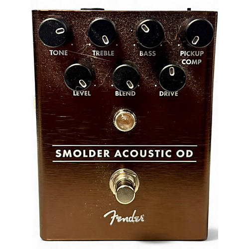 Used Fender SMOLDER ACOUSTIC OD Effect Pedal