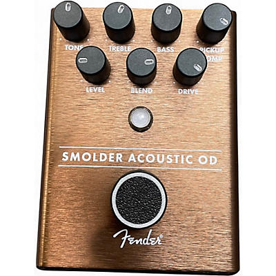 Used Fender SMOLDER ACOUSTIC OD Effect Pedal