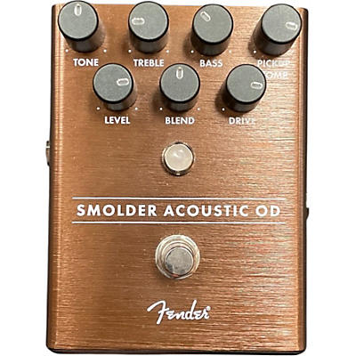 Used Fender SMOLDER ACOUSTIC OD Effect Pedal