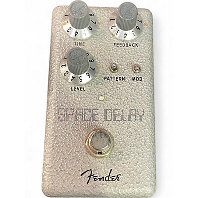 Used Fender SPACE DELAY Effect Pedal