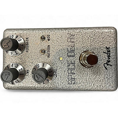 Used Fender SPACE DELAY Effect Pedal