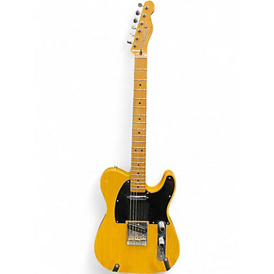 Used Fender SPECIAL EDITION DELUXE ASH TELECASTER Butterscotch Blonde Solid Body Electric Guitar
