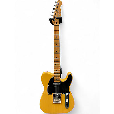 Used Fender SPECIAL EDITION DELUXE ASH TELECASTER Butterscotch Blonde Solid Body Electric Guitar